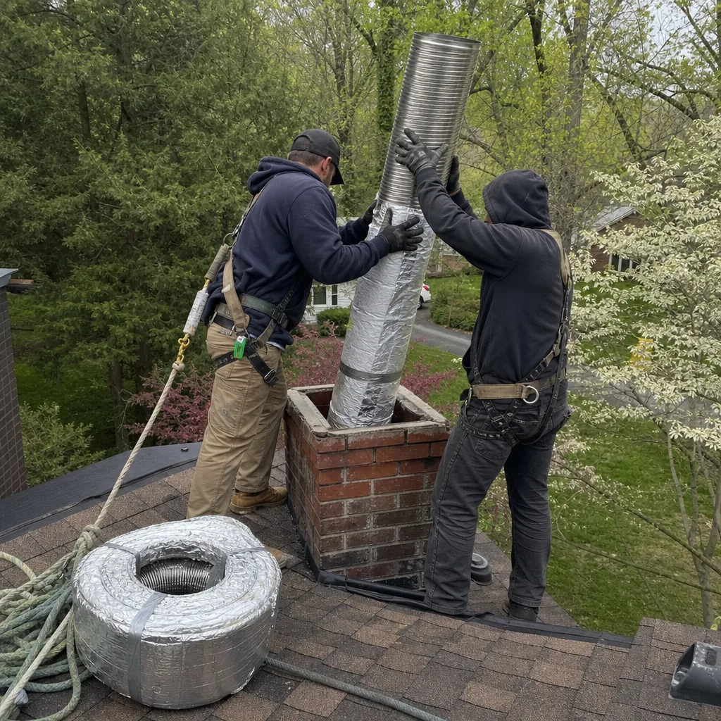 Chimney Liner & Rebuild in Pasadena
