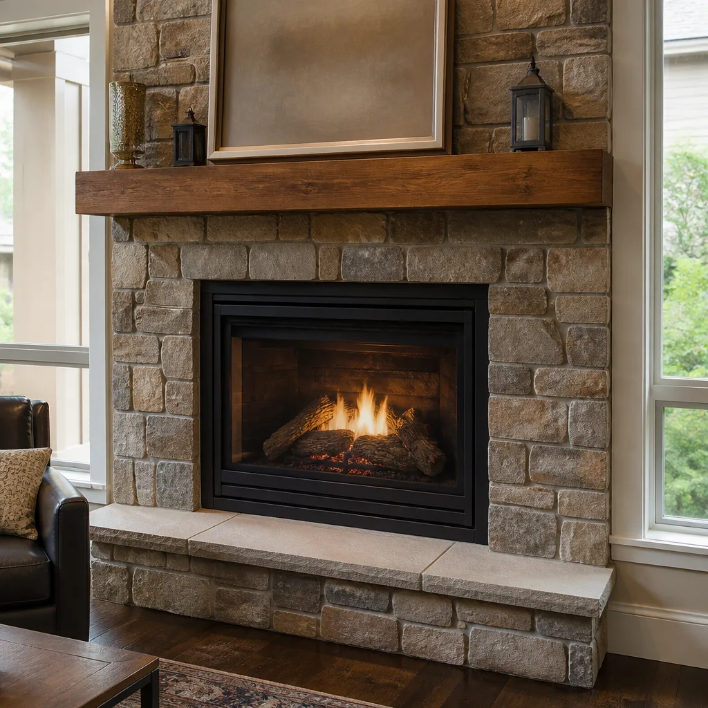 Gas fireplace service